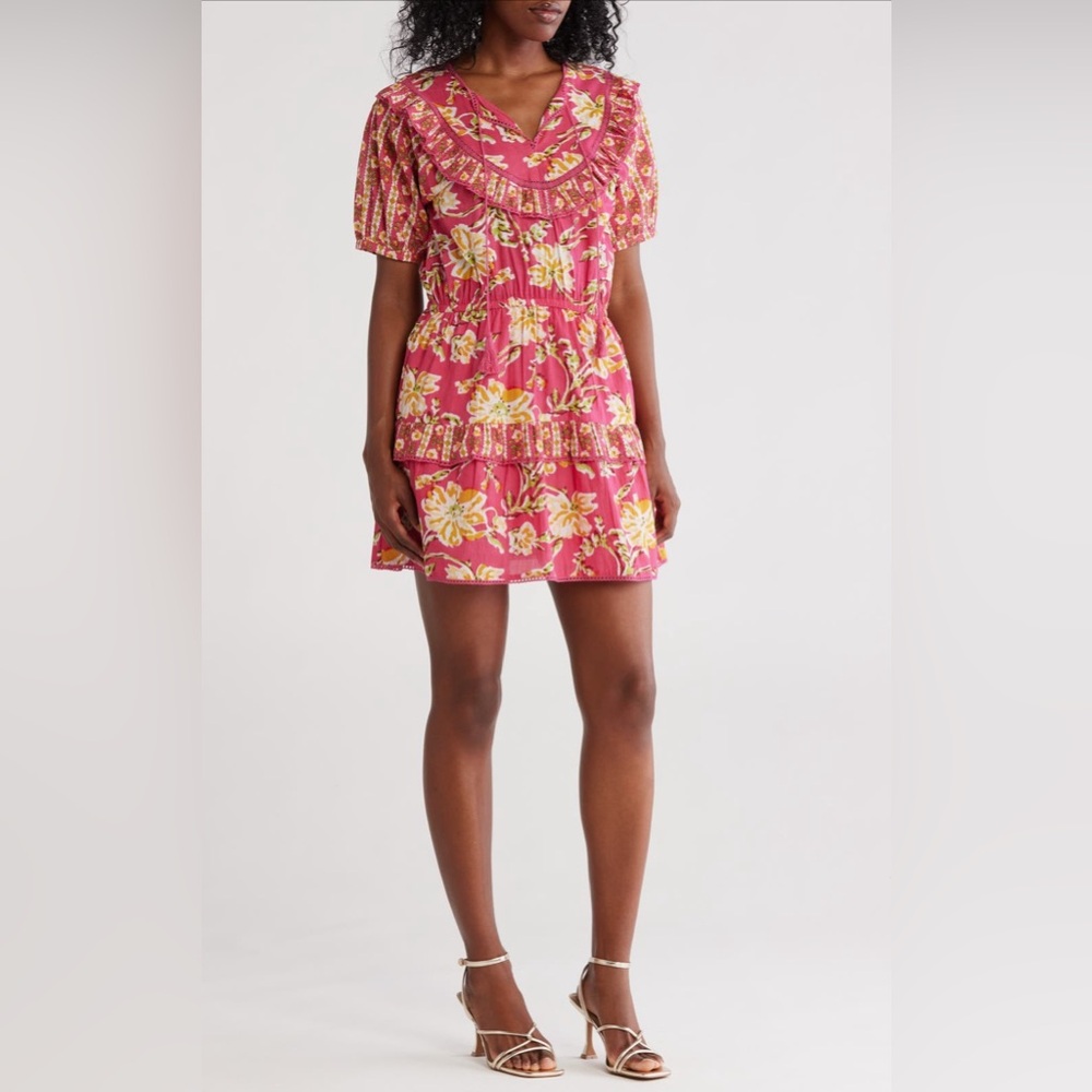 NEW…Maisie Floral Elastic Waist Dress